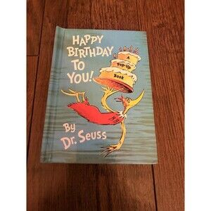 Happy Birthday to You! By Dr. Seuss 1959 Hardcover Early Printing Vintage